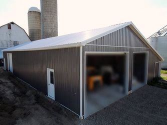 Agricultural project completed by Upright Construction Inc. in 2023