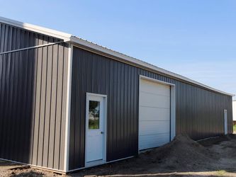 Agricultural project completed by Upright Construction Inc. in 2023