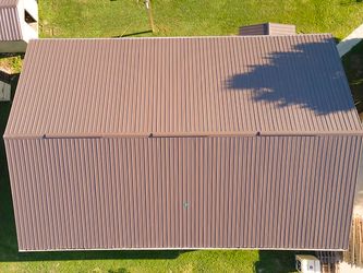 Wiseline Metal Roof, Metal Siding and Complete Structure Installed by Upright Construction Inc. based in Elgin County Ontario.