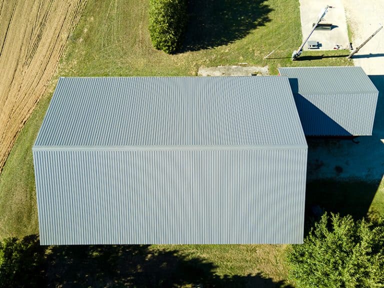 Wiseline Metal Roof and Metal Siding Installed by Upright Construction Inc. based in Elgin County Ontario.